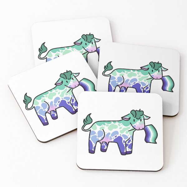 Item preview, Gay Men Pride Cow designed and sold by HelLoveHelena.