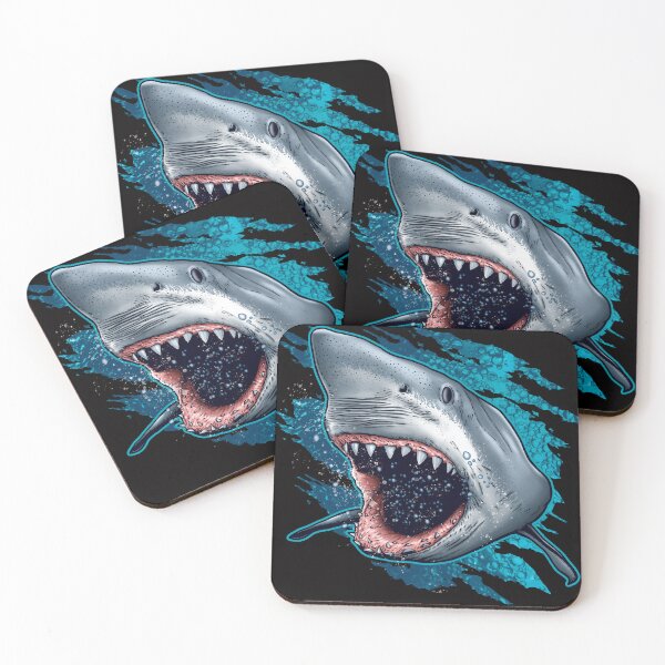 Item preview, Great White Shark Attack designed and sold by raymo442.