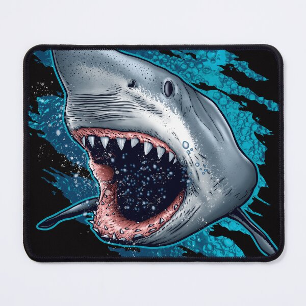 Item preview, Great White Shark Attack designed and sold by raymo442.