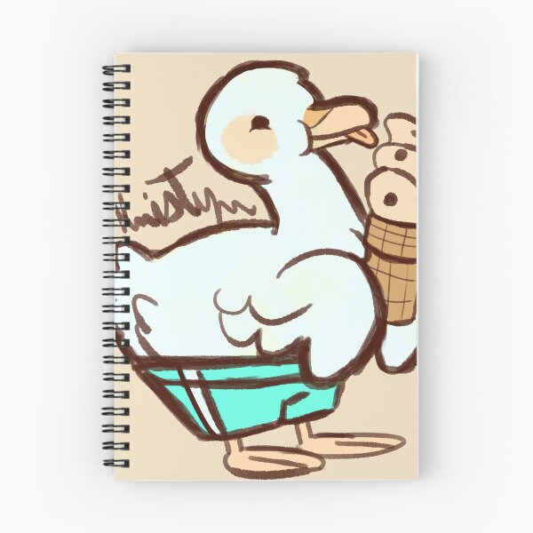 Aperçu de l'œuvre Ice cream duck  créée et vendue par Friendlyfoxpal.
