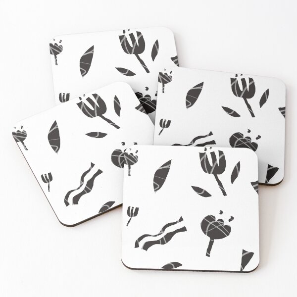 Item preview, Flower cut out abstract simple seamless pattern designed and sold by Yana Mustafina | Boho Soulful Designs.