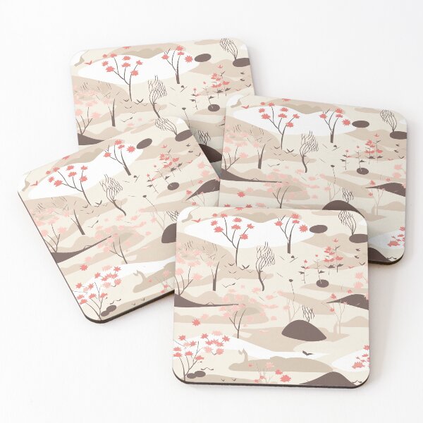 Item preview, Serene Cherry Blossoms Minimalistic Japanese Pattern designed and sold by Wonder Of Light.