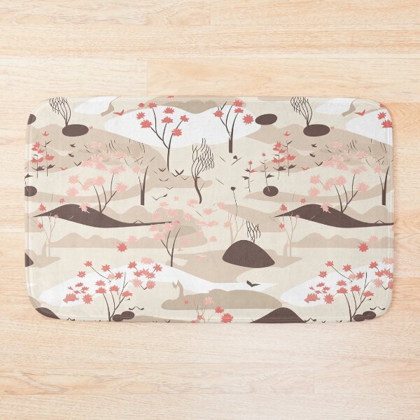 Item preview, Serene Cherry Blossoms Minimalistic Japanese Pattern designed and sold by Wonder Of Light.