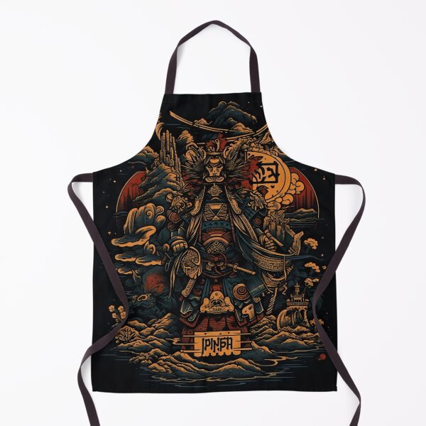 Item preview, Vintage Abstract Japanese Samurai Wall Art | Fantasy Samurai Warrior Ayame designed and sold by Bored Elon.