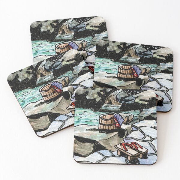 Item preview, Japanese Hot Springs designed and sold by arlieopal.