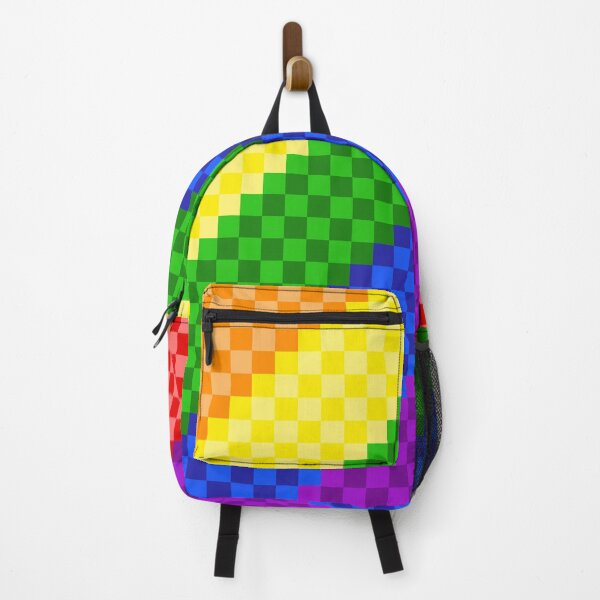 Item preview, Rainbow Pixels Pattern designed and sold by Alesia Skye.