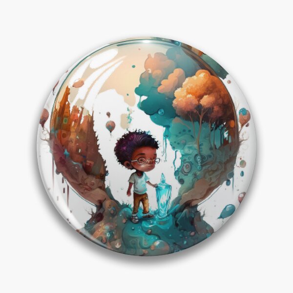 Item preview, Beautiful landscape in an orb designed and sold by DesignHeaven24.
