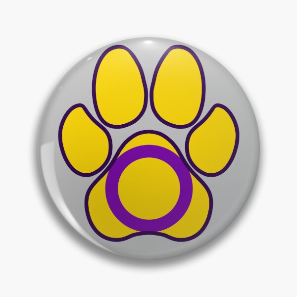 Artikelvorschau, Furry pride intersex paw print entworfen und verkauft von Moss McPeak.