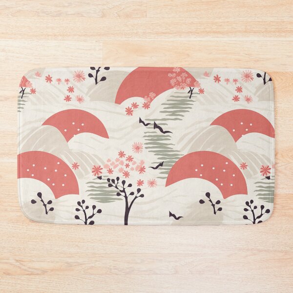 Item preview, Serene Cherry Blossoms Minimalistic Japanese Pattern designed and sold by Wonder Of Light.