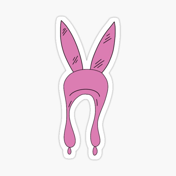 Accessories, Bobs Burger Louise Pink Bunny Ear Hat