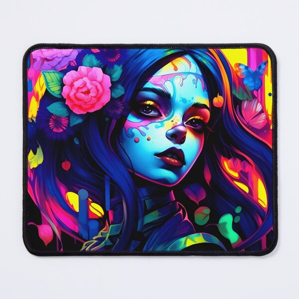 Item preview, Psychedelic Gothic Girl designed and sold by NRGArtwork.