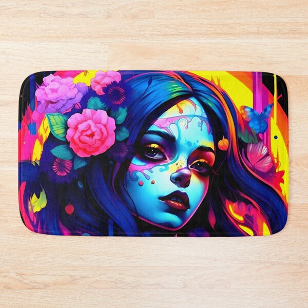 Item preview, Psychedelic Gothic Girl designed and sold by NRGArtwork.