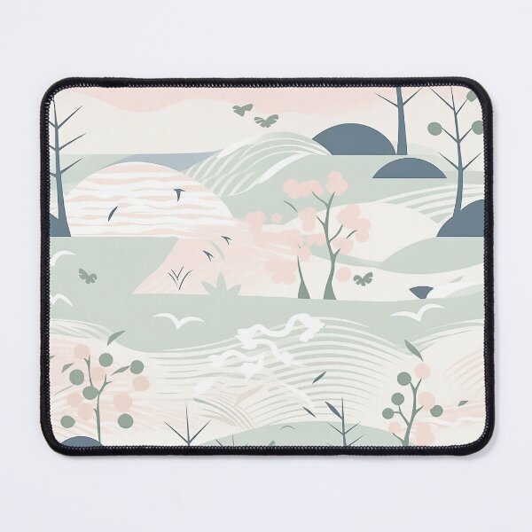 Item preview, Serene Cherry Blossoms Minimalistic Japanese Pattern designed and sold by Wonder Of Light.