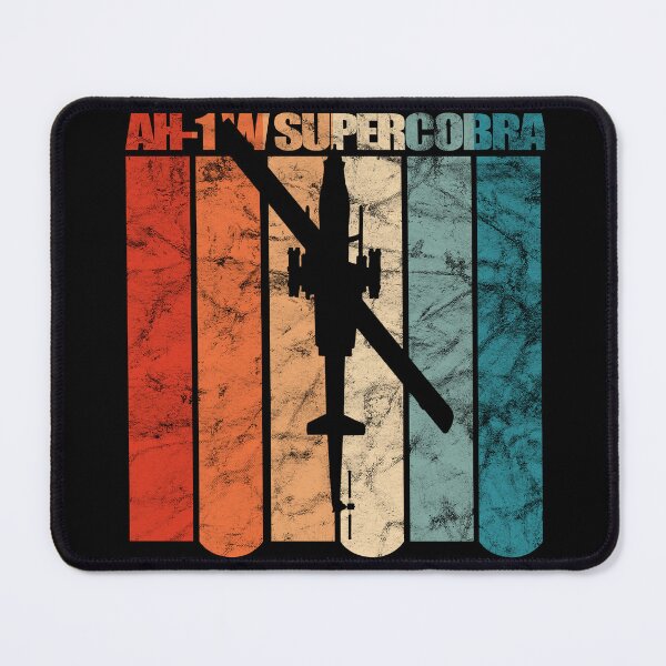 Item preview, AH-1W SuperCobra Helicopter Retro Design designed and sold by RealPilotDesign.