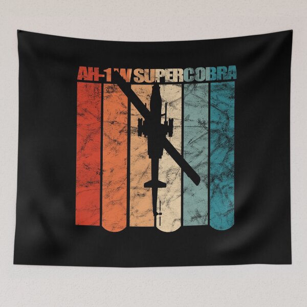 Item preview, AH-1W SuperCobra Helicopter Retro Design designed and sold by RealPilotDesign.