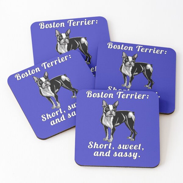 Item preview, Boston Terrier Dog Owner Boston Terrier: Short, Sweet, And Sassy designed and sold by fantasticdesign.
