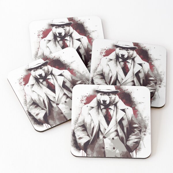 Artikelvorschau, Arctic Elegance: The Mob Boss Polar Bear! entworfen und verkauft von calharborne.