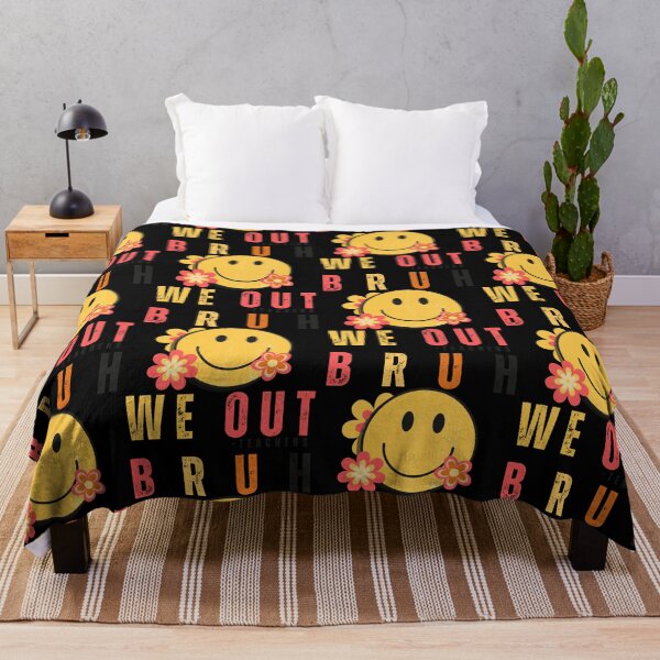 Item preview, Bruh We Out Teachers Retro End of School Funny designed and sold by MooraArts.