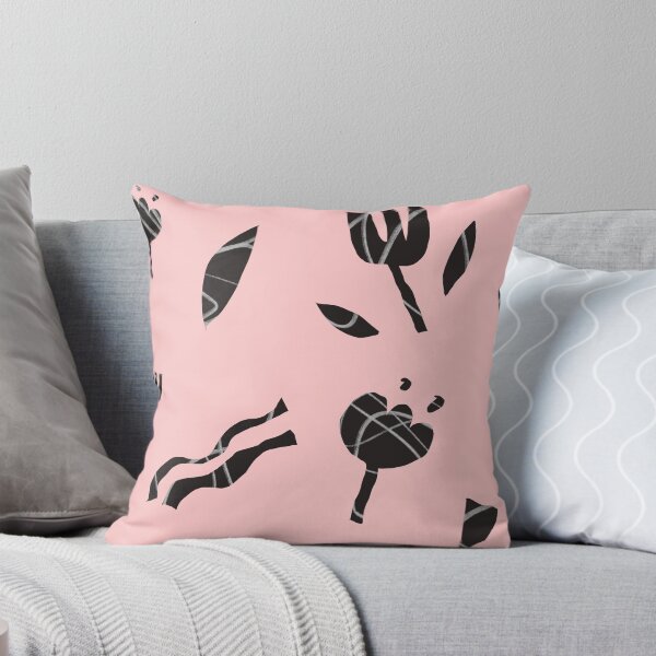 Item preview, Flower cut out abstract pink seamless pattern designed and sold by Yana Mustafina | Boho Soulful Designs.