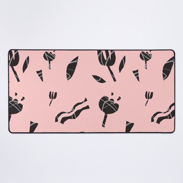 Item preview, Flower cut out abstract pink seamless pattern designed and sold by Yana Mustafina | Boho Soulful Designs.
