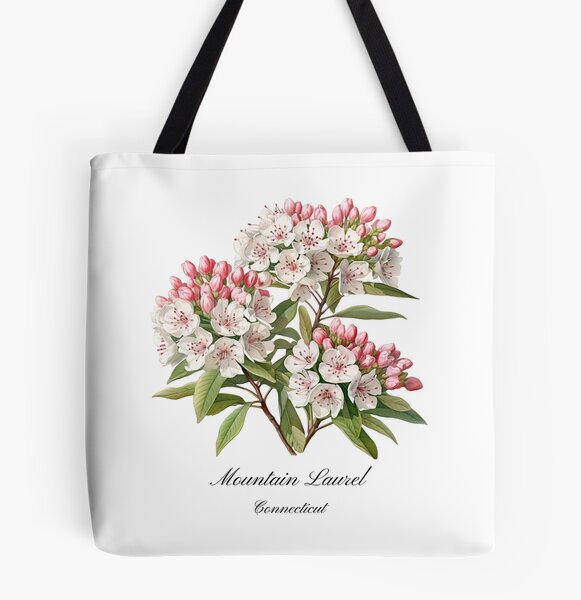 Dogwood Blossoms II Canvas Tote Bag - Laural Home