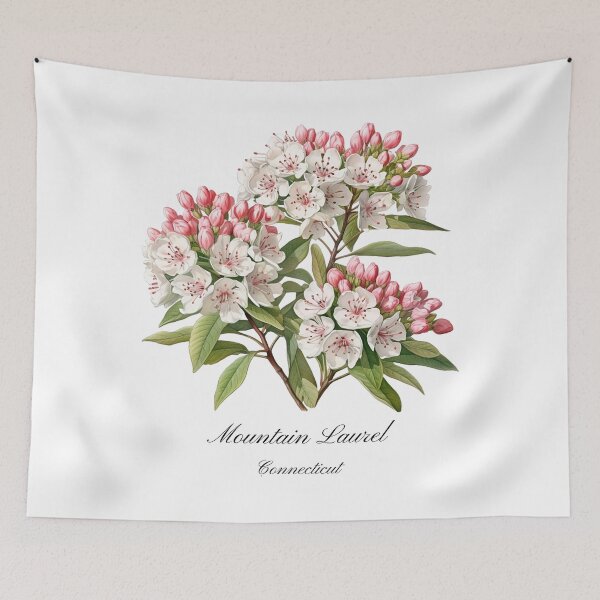 Item preview, Connecticut State Flower-Mountain Laurel designed and sold by Counterbalance Dzigns.