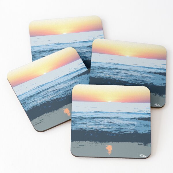 Item preview, SUNDOWN ON THE OCEAN designed and sold by ArtbyRolleen.