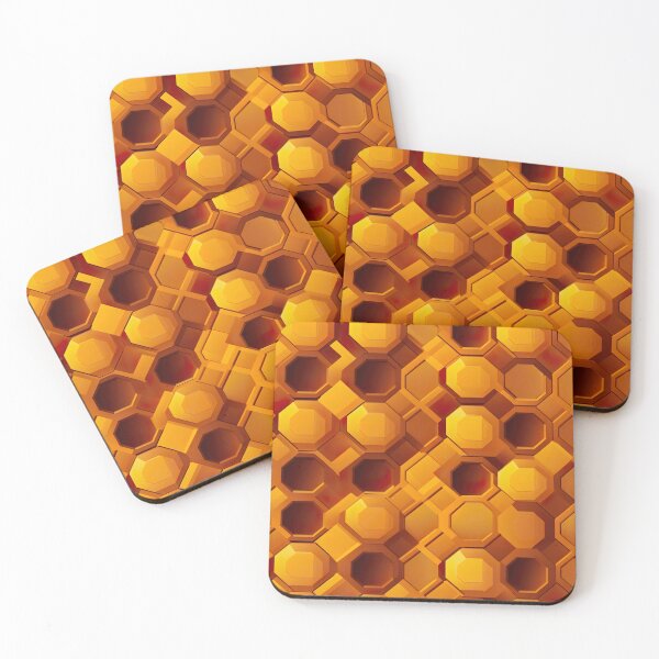 Item preview, A Honeycomb Symmetry Geometric Pattern designed and sold by EVA4designs.