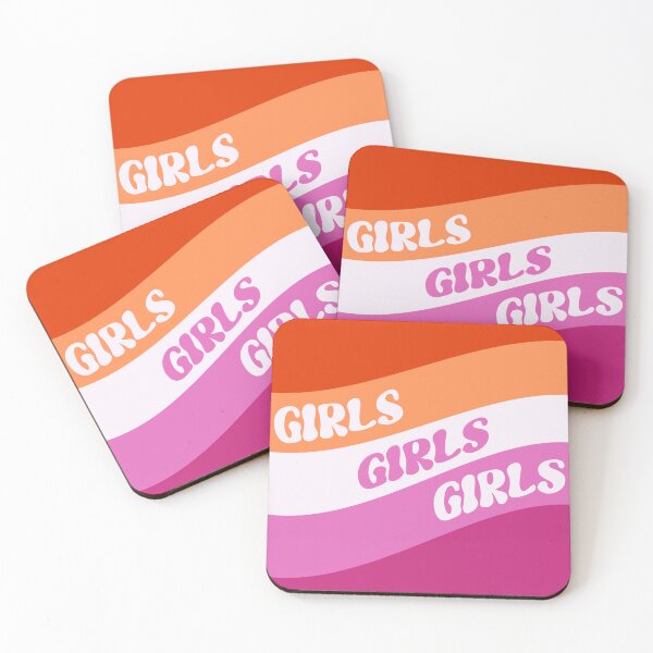 Item preview, Girls Girls Girls Pride Flag designed and sold by TayVoje.