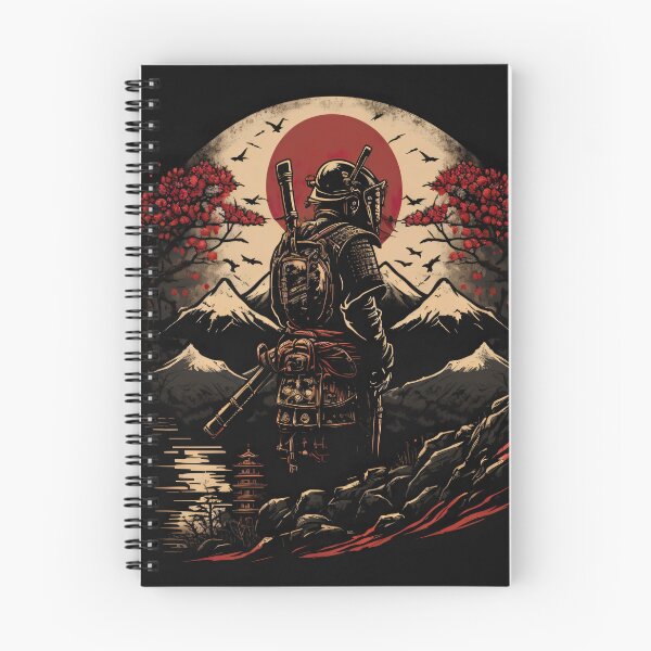 Item preview, Vintage Abstract Japanese Samurai Wall Art | Fantasy Samurai Warrior Hiroshi designed and sold by Bored Elon.