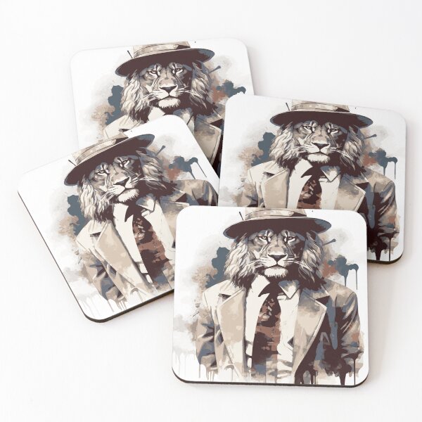 Item preview, Regal Authority: The Suited Lion's Majesty! designed and sold by calharborne.