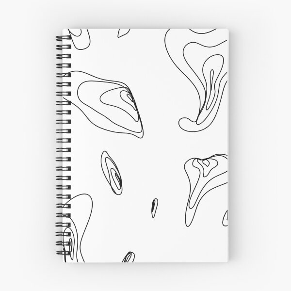 Item preview, Abstract smooth lines simple cute seamless pattern designed and sold by Yana Mustafina | Boho Soulful Designs.