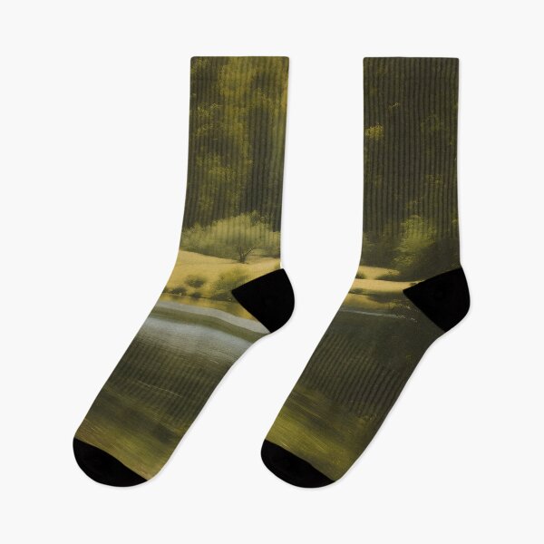 Item preview, Vintage Lake Landscape in the Forest designed and sold by JacobVisuals.