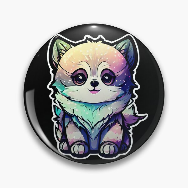 Artikelvorschau, "Enchanting Harmony: A Creative and Exquisitely Beautiful Cute Wolf Design" entworfen und verkauft von Hexen3.