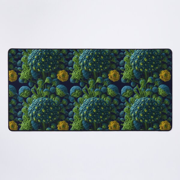 Item preview, A Mesmerising Op Art Journey with Romanesco and Golden Beetles designed and sold by AmazingLab.