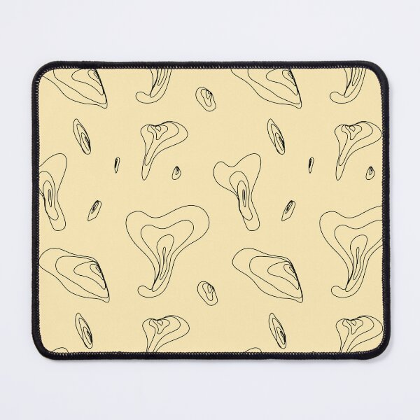 Artikelvorschau, Abstract smooth line simple beige seamless pattern entworfen und verkauft von Yana Mustafina | Boho Soulful Designs.