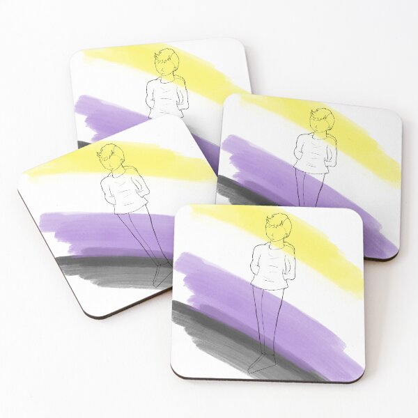 Item preview, Non-binary pride designed and sold by FunkmasterMolly.