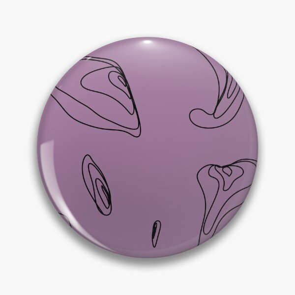 Item preview, Abstract smooth lines simple cute lavender pattern designed and sold by Yana Mustafina | Boho Soulful Designs.
