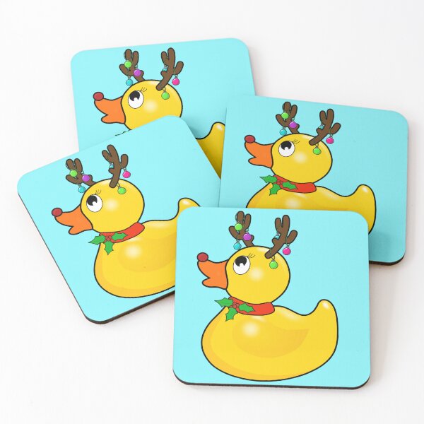 Item preview, Christmas Reindeer Rubber Duck designed and sold by TIPbyAshley.