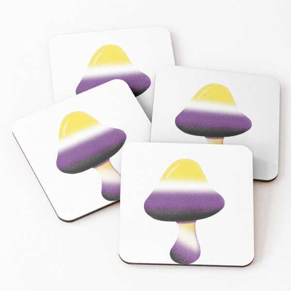 Item preview, Non binary - mushroom designed and sold by Psy Shark.