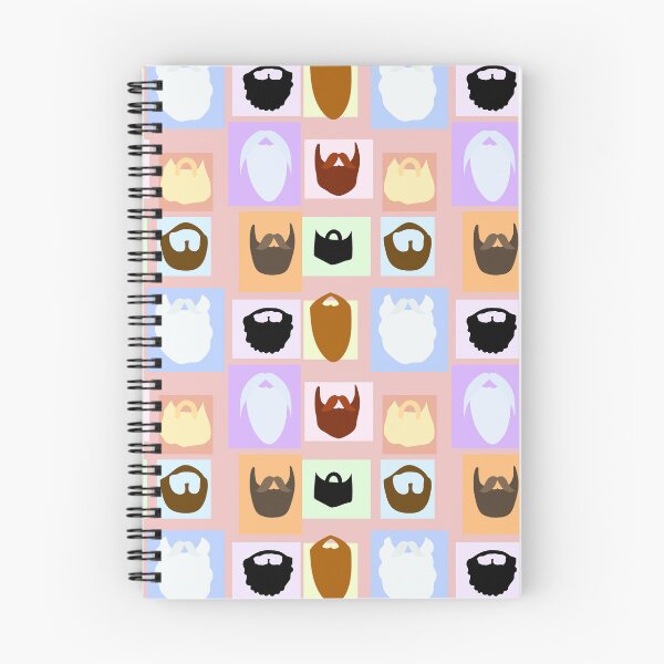 Item preview, Beards - Whimsical, quirky, quaint, subtle, colorful, funny, gift for a bearded man designed and sold by Lacrymastory.