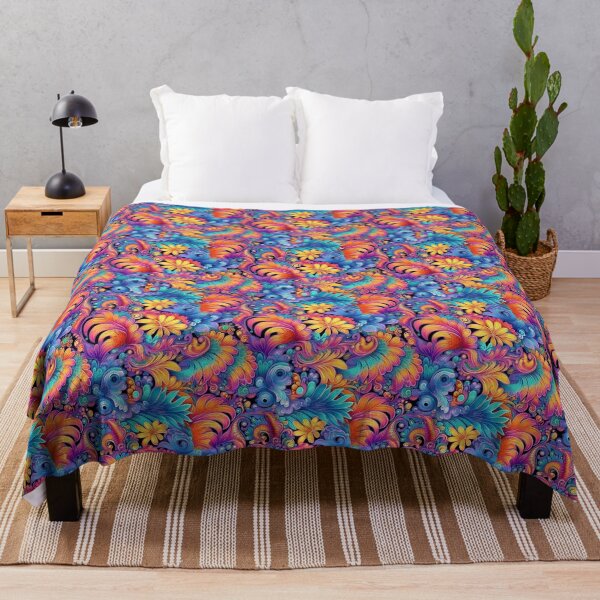 Item preview, Whimsical Rainbow Seamless Paisley Pattern designed and sold by SnackysSeamless.