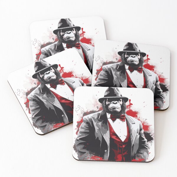 Item preview, Gorilla Boss: Dapper Style and Street Swagger! designed and sold by calharborne.