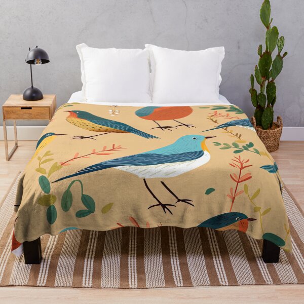 Item preview, Bird Pattern in the Nature Style designed and sold by similarwords.