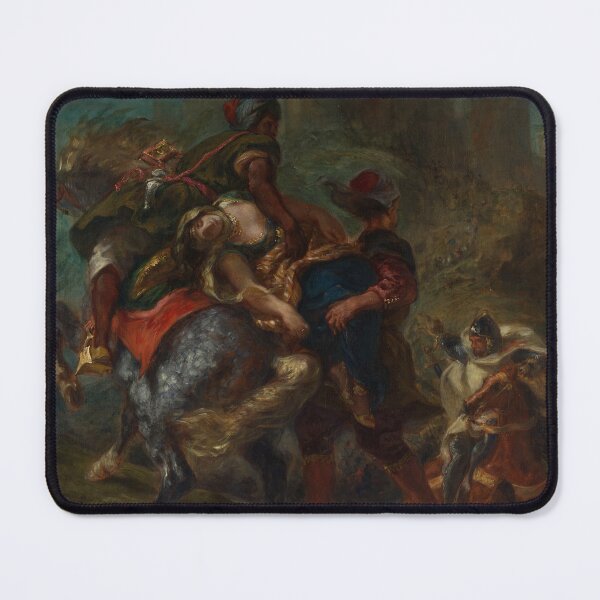 Item preview, The Abduction of Rebecca | Eugene Delacroix | 1846 Ivanhoe Art designed and sold by CJET.