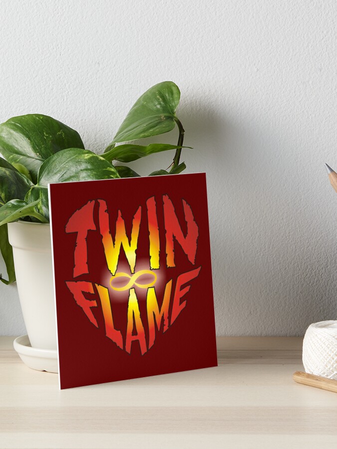 Twin Flame Lovers | Art Board Print