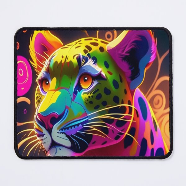 Item preview, Colourful leopard designed and sold by DWeyers.