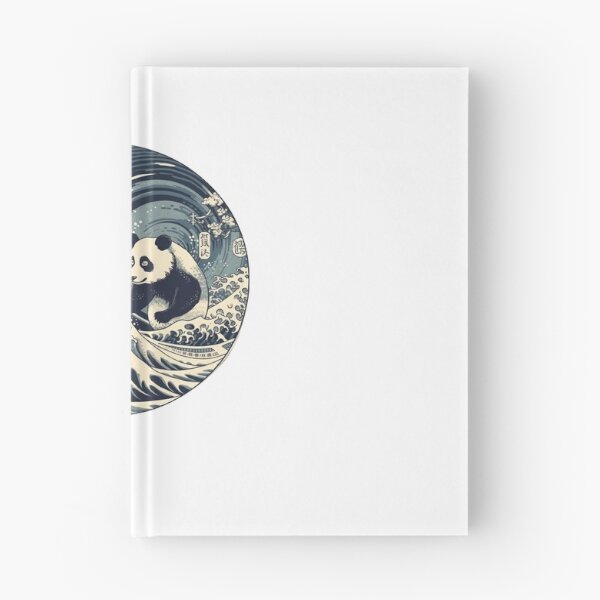 Artikelvorschau, Panda the great wave off Kanagawa side entworfen und verkauft von TeePulseMania.