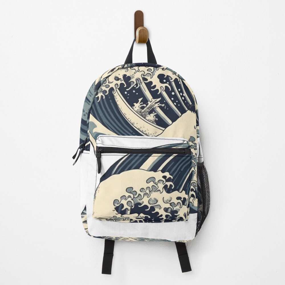 Vista previa del artículo con la obra «Mochila», diseñado y vendido por TeePulseMania.