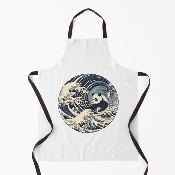 Artikelvorschau, Panda the great wave off Kanagawa side entworfen und verkauft von TeePulseMania.